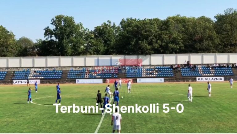 (Video) Tërbuni entuziasmon tifozërinë pukjane, mund Shënkollin 5-0. Shënojnë: Gjini, Filipi dhe Kaçubela