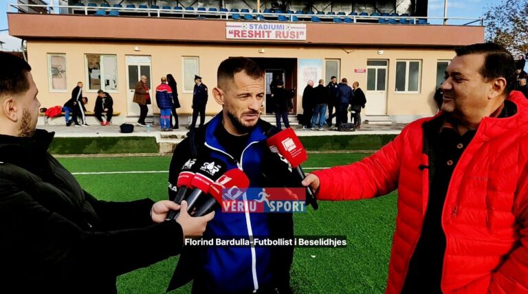 (Video) Ish futbollisti i Vllaznisë, Florind Bardulla, sot pjesë e Besëlidhjes, i kënaqur me kontributin që po jep tek lezhjanët. Sot, fitorja ndaj Tërbunit, 1-2