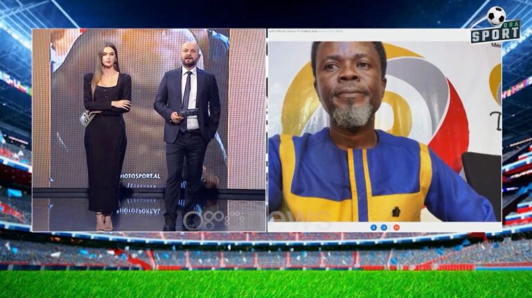 (Video) Ndarja nga jeta e futbollistit, Raphael Dwamena, gazetari sportiv i Ora News, Altin Sulçe, në një lidhje direkte me Ganen