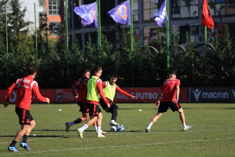 (Video) EURO 2024/ Kombëtarja nis përgatitjet për ndeshjen e fundit me Ishujt Faroe