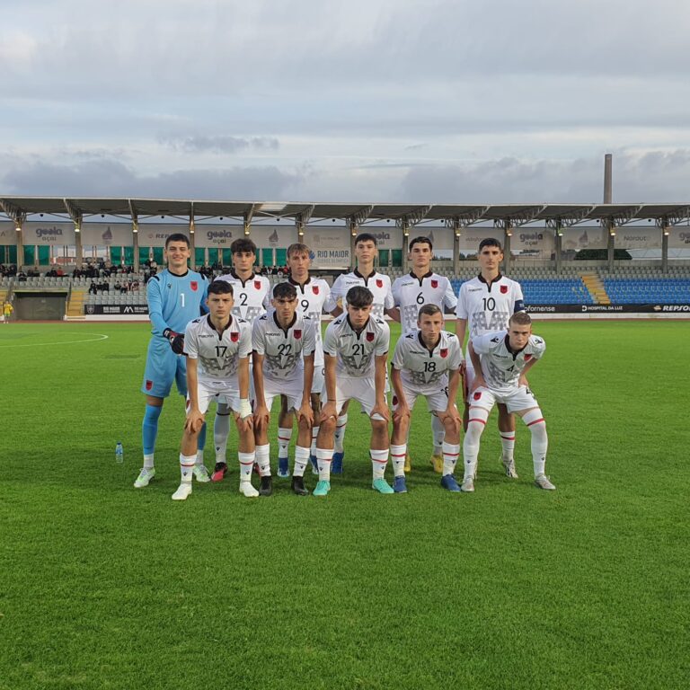 Kombëtarja e Shqipërisë U-17, humbet ndeshjen e parë me Portugalinë U-17. Kualifikueset e EURO 2024