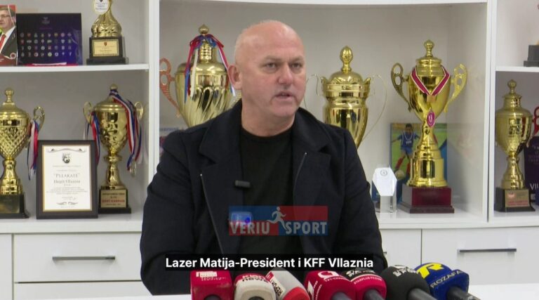 (Video) Incidenti në derbin e futbollit femra, Tirana-Vllaznia.Presidenti i femrave, Lazër Matija, akuzon klubin bardheblu për organizimin