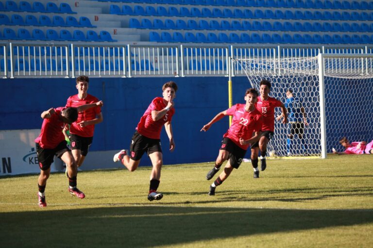 Kombëtarja U17 mund Malin e Zi U17 dh e mbyll e treta grupin 5 të Kualifikueseve EURO 2024