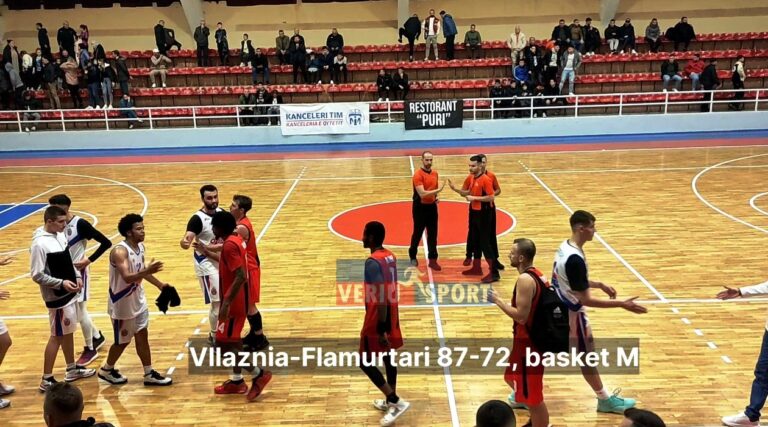 (Video) Vllaznia-Flamurtari, 87-72. Kuqeblutë fitojnë ndaj një kundërshtari rival-Superliga Basketboll Meshkuj, java e gjashtë