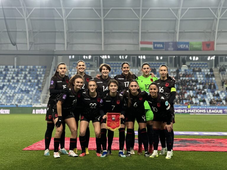 Futboll Femra-Liga e Kombeve, Shqipëria luan sfidën e fundit të grupit eleminator në transfertë me Hungarinë