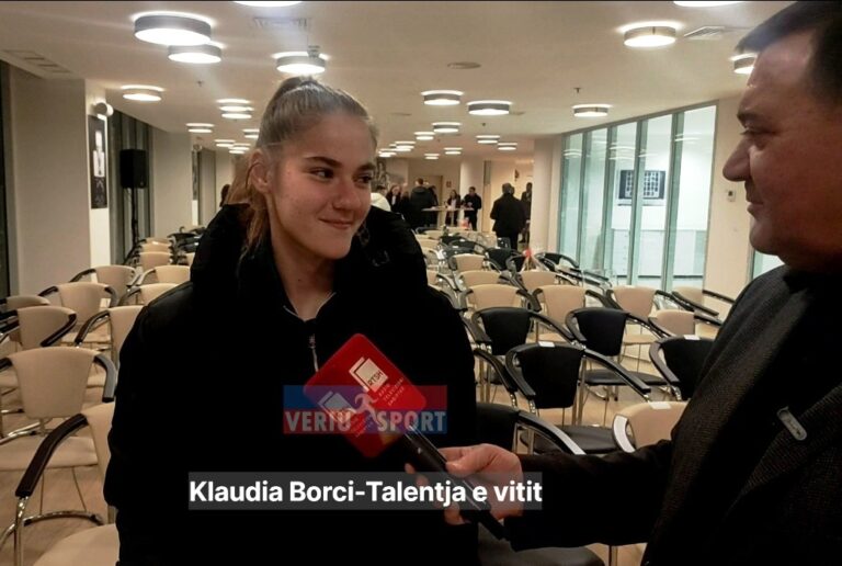 (Video) Fitoi çmimin “Talentja e vitit 2023” nga Gazeta “Shkodra Sport”, futbollistja e Vllaznisë, Klaudia Borçi, premton rezultate të larta me KFF Vllaznia