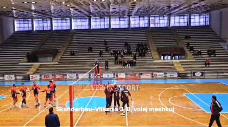 (Video) Volejboll-Kupa e Shqipërisë. Dy ekipet e Vllaznisë humbin në javën e katërt. Meshkujt në Korçë me Skënderbeun, 3-0 dhe femrat në Shkodër, 0-3 me Tiranën