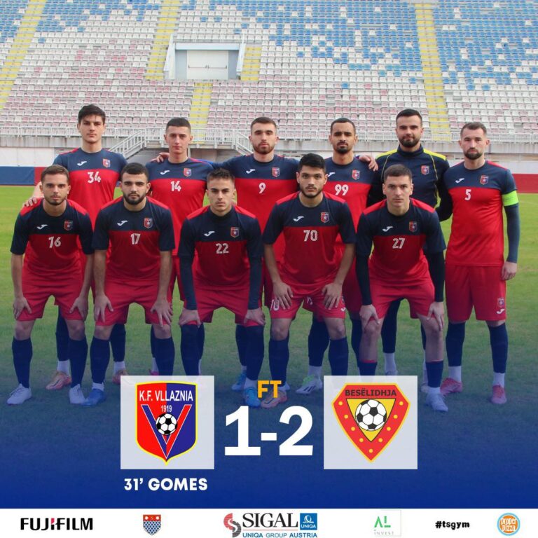 (Video) Vllaznia humbet miqësoren me Besëlidhjen e kategorisë së dytë. Trajneri Osmani, i pakënaqur me skuadrën. Homologu i tij lezhjan, Smajlaj, përgëzon skuadrën e tij për fitoren