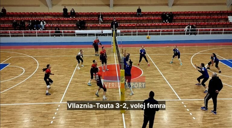 (Video) Volejboll Femra-Kupa e Shqipërisë/Vllaznia fiton 3 me 2 ndaj Teutës, por mbetet jashtë finaleve