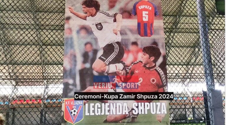 (Video) Presidenti i KFF Vllaznia Lazër Matija, dhe trajneri i futbollit Edmond Doçi, flasin për figurën e ish futbollistit të Vllaznisë dhe kombëtares, Zamir Shpuza, në ceremoninë e dhjetë vjetorit të ndarjes nga jeta në moshën 45 vjeçare