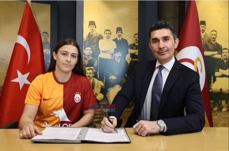 Merkato-Futbollistja e Vllaznisë Megi Doçi hedh hapin e madh, prezantohet te Gallatasaraji