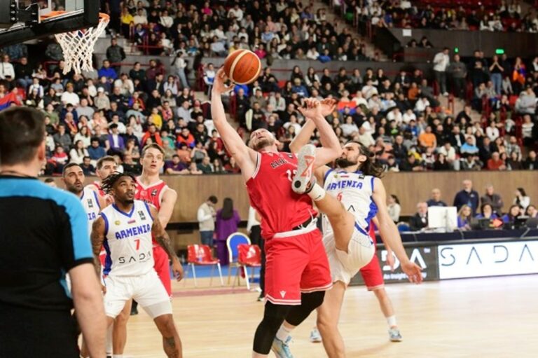 Eleminatoret e Botërorit në Basketboll Meshkuj-Shqipëria, humbje e pafat në Armeni