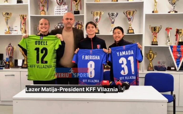 (Video) Vllaznia e futbollit femra kërkon titullin e 11-të kampion radhazi. Presidenti Lazër Matija, prezanton blerjet e reja, nga Malisheva, Japonia dhe Amerika