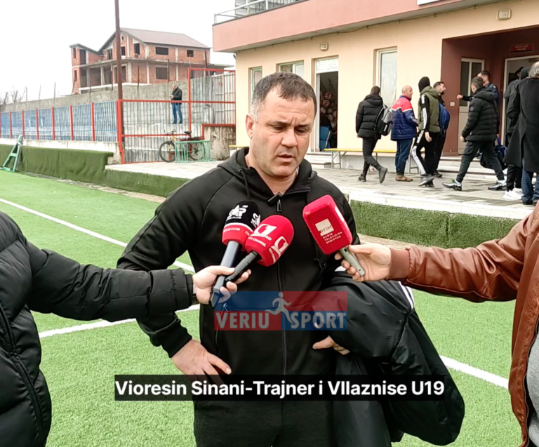 (Video) Trajneri i Vllaznisë U19, Vioresin Sinani, flet pas fitores me Apoloninë U19, 2-0. Superliga e moshave U19