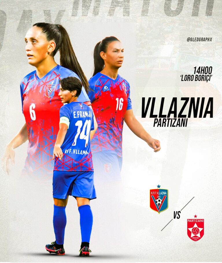 Futboll Femra-Rikthehet “Abissnet Superiore”. Vllaznia-Partizani kryesfida e javës së dhjetë, sot, ora 14:00 në “Loro Boriçi”