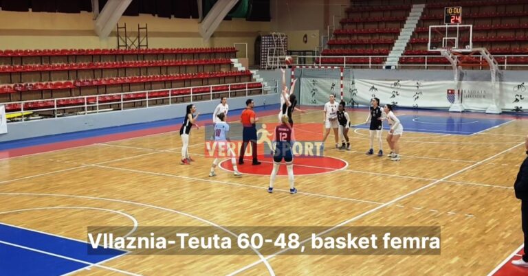 (Video) Basket Femra-Duel rivalësh në “Qazim Dervishi”. Vllaznia mund Teutën, fitore që përforcon pozitat për zonën Play Off