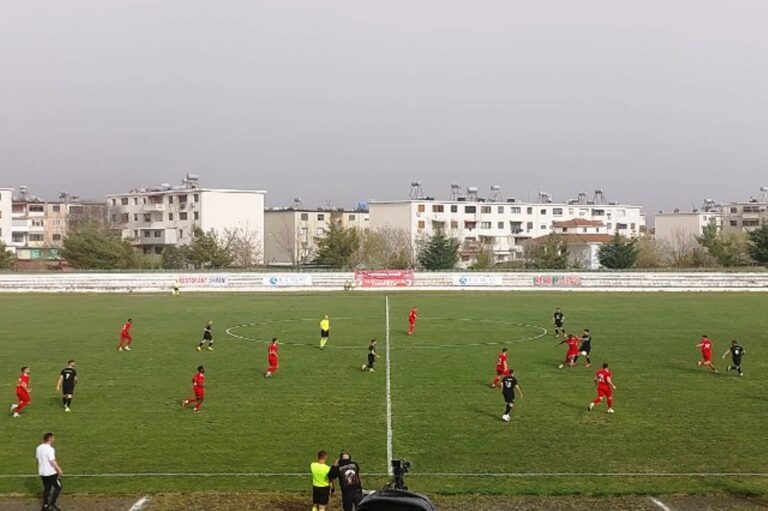 Futboll Kategoria e Parë-Luhet java e 26-të. Burreli mposht Bylisin, përfiton Elbasani që shkëputet në krye të renditjes