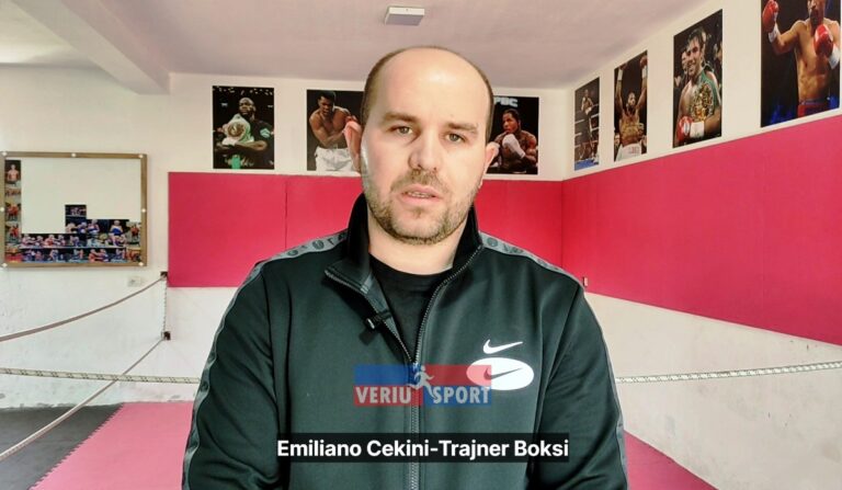 (Video-Intervista) BOKS-Emiliano Çekini nis punën me Tërbunin. Së bashku me të vëllanë, Klaodion, premtojnë titullin kampion për pukjanët