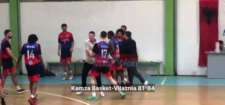 (Video) Basketboll Meshkuj-Vllaznia sfidon Kamza Basket në transfertë. E mund 81-84