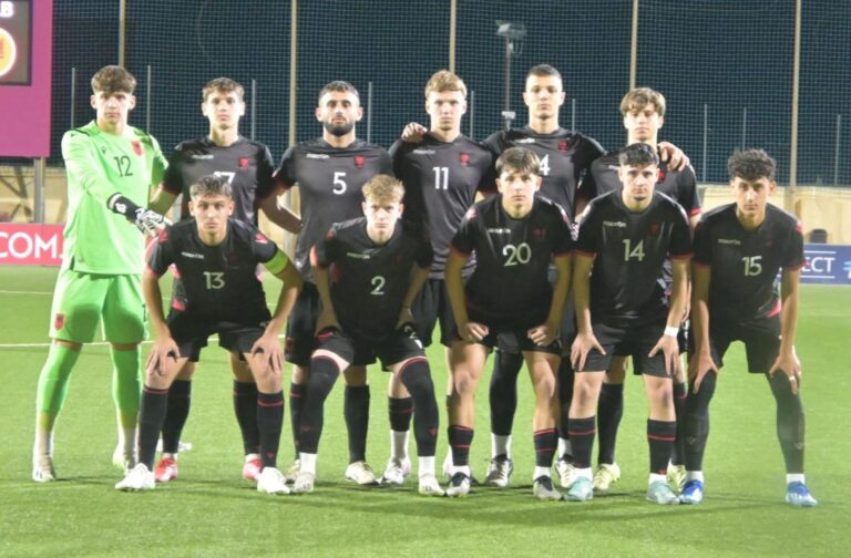 Shqipëria U-19 barazon 2-2 në miqësoren e dytë ndaj Maltës U-19