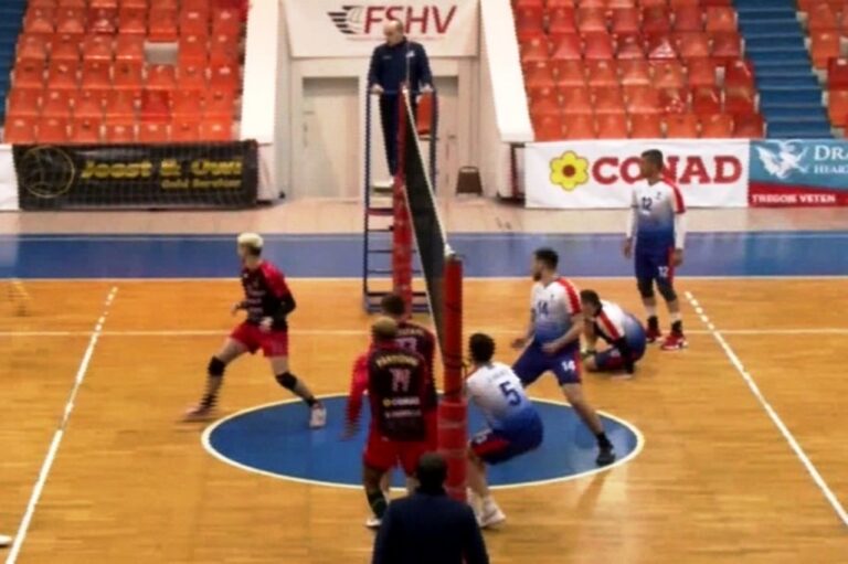Volejboll-Humbje e dyfishtë për ekipet kuqeblu: Femra Partizani-Vllaznia 3-1, Meshkuj Partizani-Vllaznia 3-0