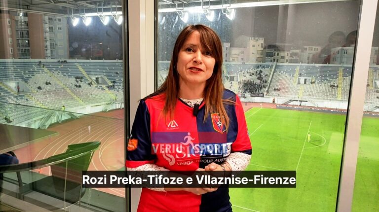 (Video) Një tifoze nga Firenze për Vllazninë. Shkodrania  Rozi Preka, sot me banim në Itali  rrëfen traditën familjare për skuadrën kuqeblu