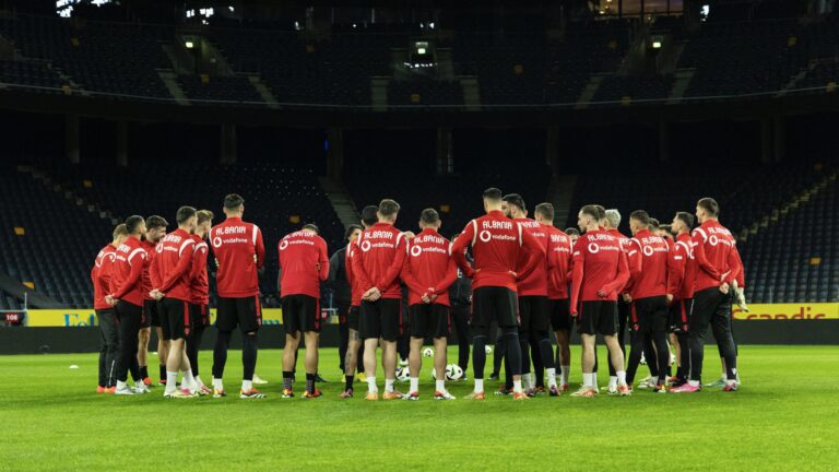(Video) Kombëtarja, gati  për sfidën e dytë miqësore të marsi. Sot, Suedi-Shqipëri, ora 19:00 në “Friends Arena”