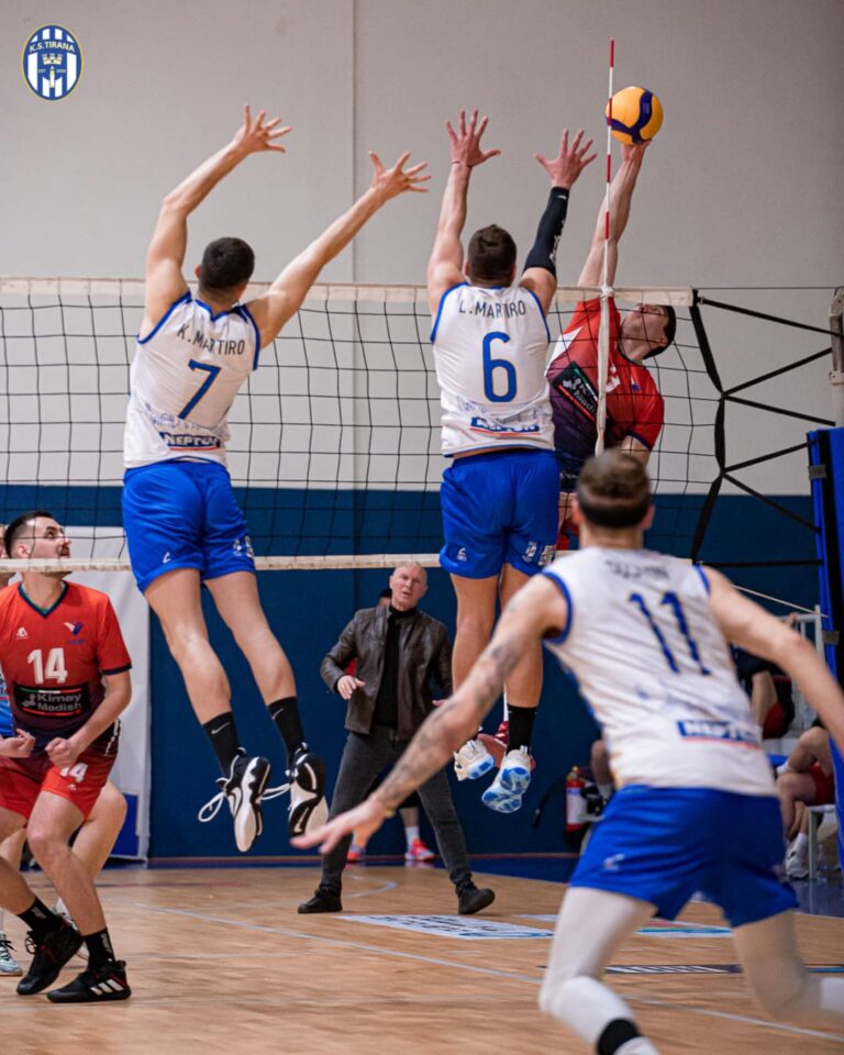 Volejboll Meshkuj-Vllaznia mundet nga Tirana dhe humbet vendin e tretë