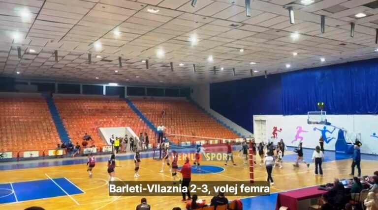 (Video) Volejboll Femra-Para Play Off, Vllaznia fiton ndeshjen e parë në transfertë me Barletin. Kualifikimi vendoset në ndeshjen e dytë në Shkodër