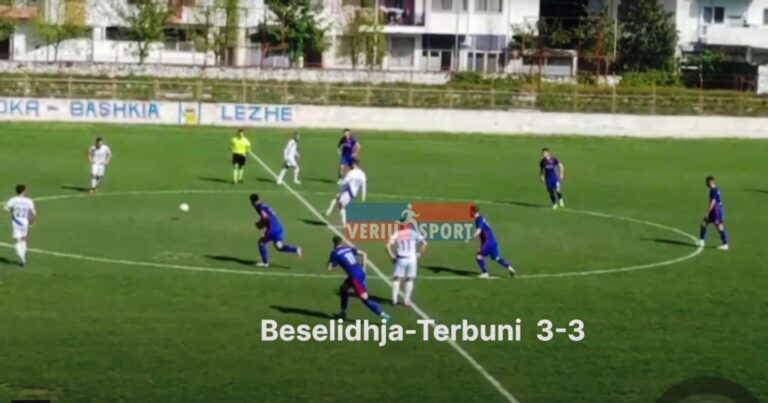 (Video)   Tërbuni meritonte fitoren në Lezhë. Barazimi 3-3 me kryesuesen Besëlidhja, tregon se pukjanët janë të denjë për kategorinë e parë