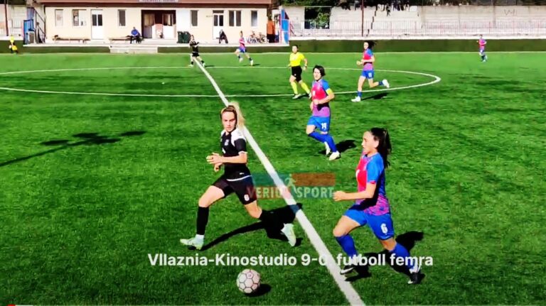(Video) Futboll Femra-Vllaznia mund Kinostudion dhe e mbyll si “kampione” e dy fazave të kampionatit. Gati për “Final 4”, objektivi titulli i 11-të kampion