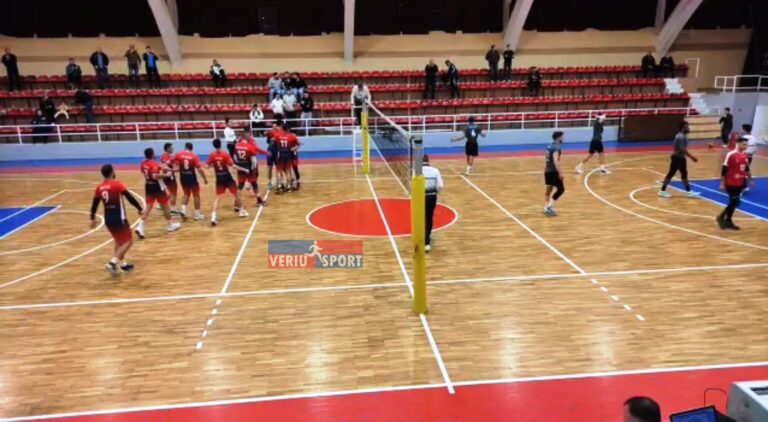 (Video) Volejboll Meshkuj, Vllaznia kalon provën e pare të Para “Play Off”. Kuqeblutë mundin Studentin 3-2, Kalaja optimist për kualifikimin në gjysëmfinale