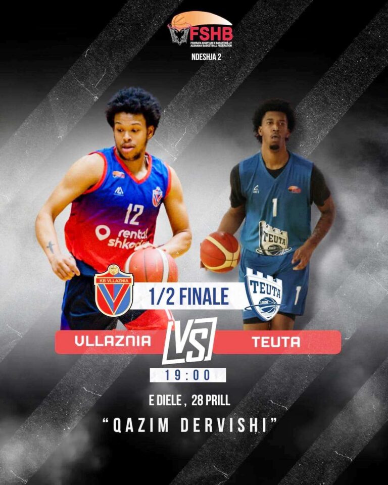 Basket Meshkuj/Vllaznia-Teuta, sot ora 19:00 në “Qazim Dervishi”. Zv.Trajneri  Roni Gjeçaj: Teutën e mundim me tifozët tanë të zjarrtë!