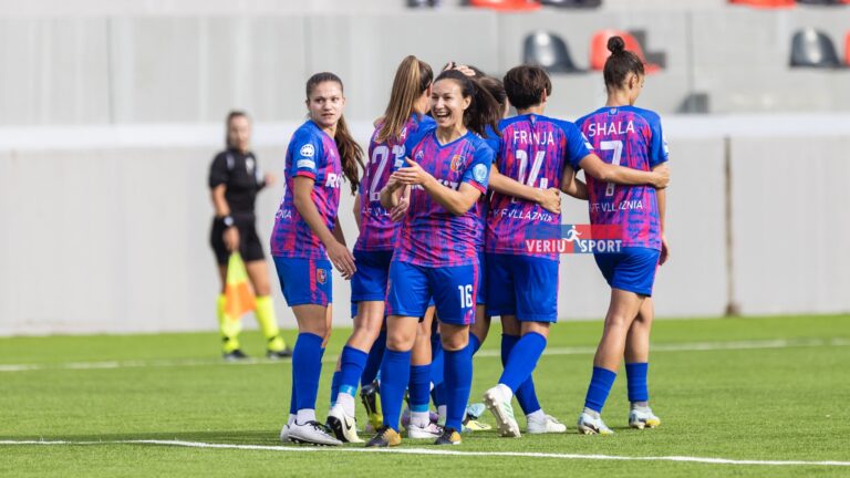 Futboll Femra-Të shtunën dhe të dielën java e fundit e kampionatit “Abissnet Superiore”, Vllaznia kryesuese pret në “Reshit Rusi” Kinostudion