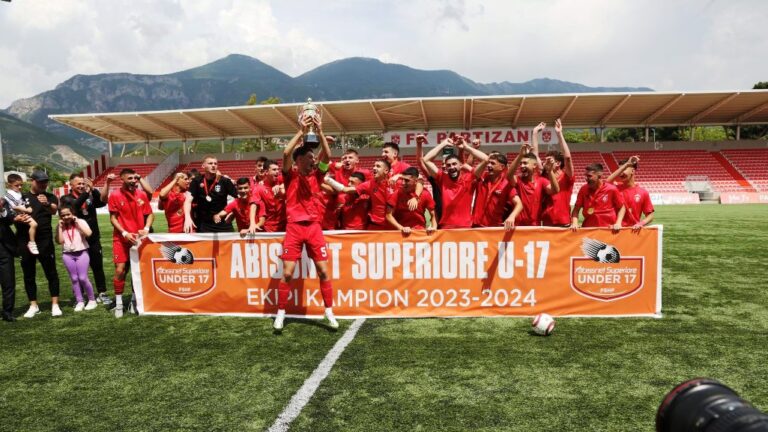 Abissnet Superiore U-17/ Partizani fiton titullin kampion për edicionin 2023/2024
