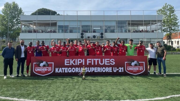 Bylis U-21 shpallet për herë të tretë në histori kampion i Kategorisë Superiore U-21
