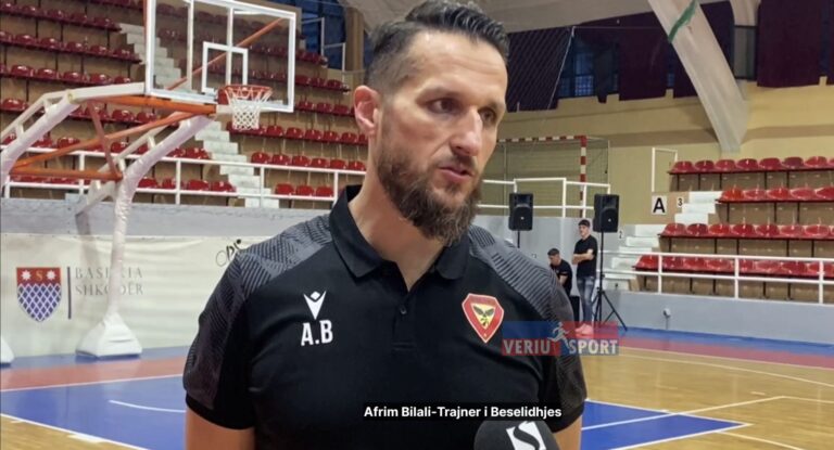 (Video) Basketboll Meshkuj-Mundi Tiranën për herë të tretë në gjysmëfinalen e kampionatit, trajneri i Besëlidhjes Afrim Bilali, preferon Vllazninë në finale