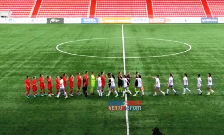 (Video) Futboll Femra-Vllaznia, fiton gjysmëfinalen e parë me Partizanin në transfertë. Finalja shumë pranë, kualifikimi vendoset me 7 maj në Shkodër