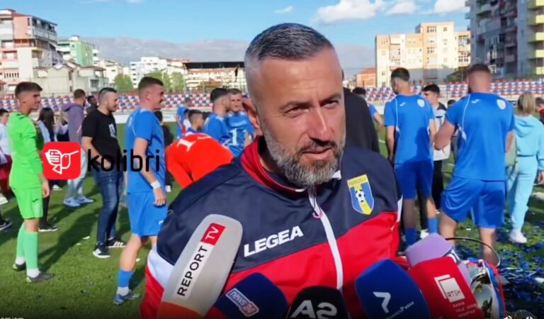 (Intervista)  Samuel Nikaj, trajneri kampion i Pogradecit: Jam shpallur kampion me U17, 2 herë kampion me U19, kampion në Kategorinë e Dytë dhe 3 herë kampion i Kategorisë së Parë. Ishalla, zoti e ka shkruar që të shpallem kampion edhe në Superligë në të ardhmen…