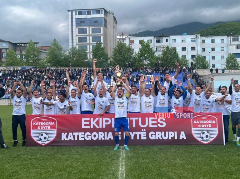 Kategoria e Dytë/ Valbona shpallet ekipi fitues i Grupit A