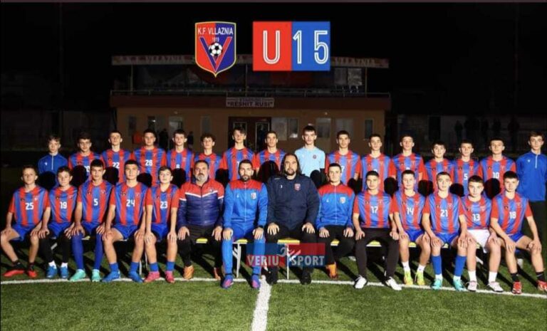 Vllaznia U15 me trajner Denis Zmijanin shpallet nënkampion i Shqipërisë