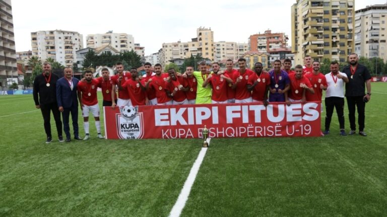 Bylis U19  fiton Kupën e Shqipërisë, mund në finale Partizanin 3-1