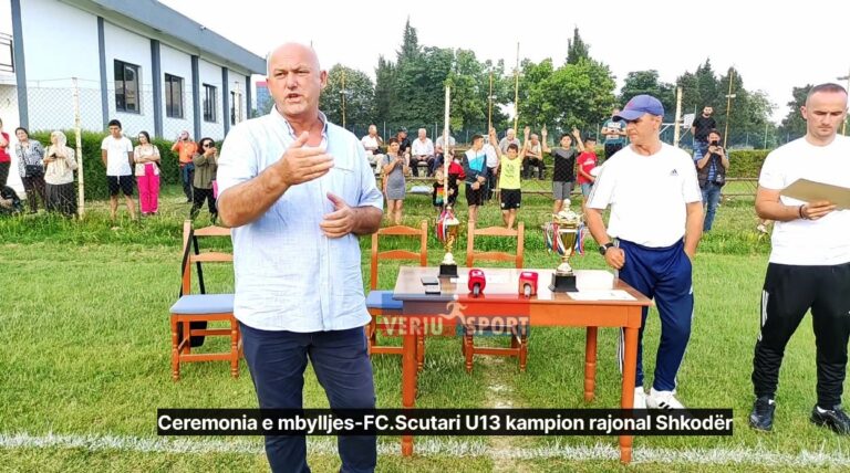 (Video-Intervista) Shoqata Rajonale e Futbollit Shkodër-FSHF, mbyll sezonin 2023-2024. Kryetari Lazer Matija, i kënaqur për masivitetin dhe cilësinë e zhvillimit të ndeshjeve