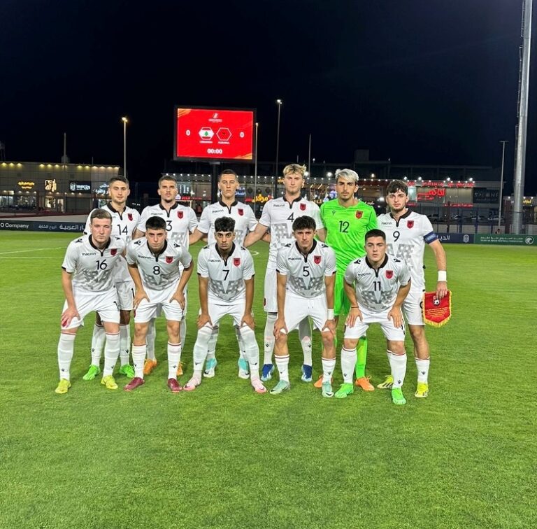 Shqipëria U-20 debuton me fitore në turneun e Arabisë Saudite, mund 2-0 Libanin