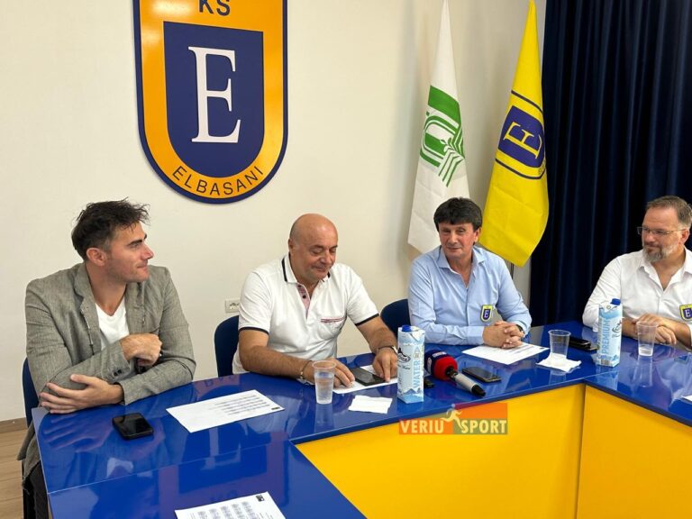 (Video) Elbasan -Basketboll            Nga Fatmir Popja – Presidenti i Federatës Shqiptare të Baskebollit z.Avni Ponari e cilëson zhvillimin e Kampionatit Europian të Basketbollit për ekipet e U-18 në Elbasan si një nga ngjarjet  më të rëndësishme ndërkombëtare të historisë së këtij sporti në vendin tonë