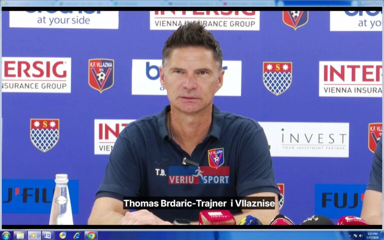 (Video) Brdariç: Me Elbasanin mund të jetë ndeshja më e fortë e sezonit! Fitorja me Dinamon ka rritur entuziasmin për 3 pikët radhës, synojmë dy vendet e para