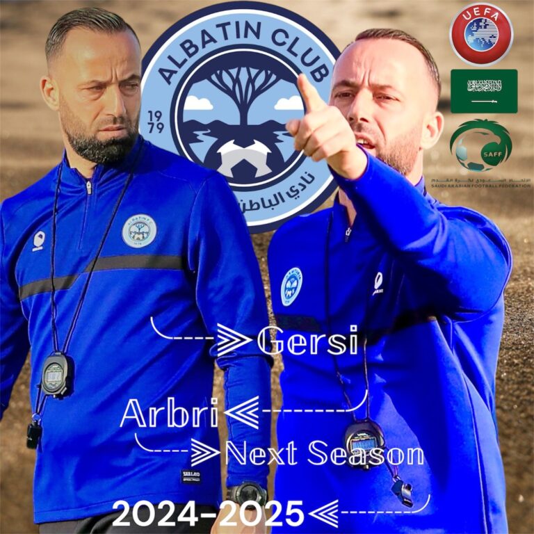 Merkato-Trajneri i njohur Gersi Arbri rikthehet në Arabi. Firmos me Klubin Al-Batin ku sezonin e kaluar i riktheu në Premier League