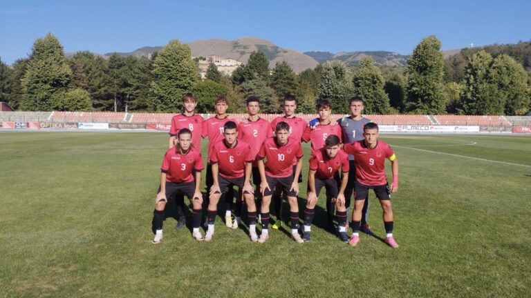 Kombëtarja U-15 fiton miqësoren me Maqedoninë e Veriut me rezultatin 2-0