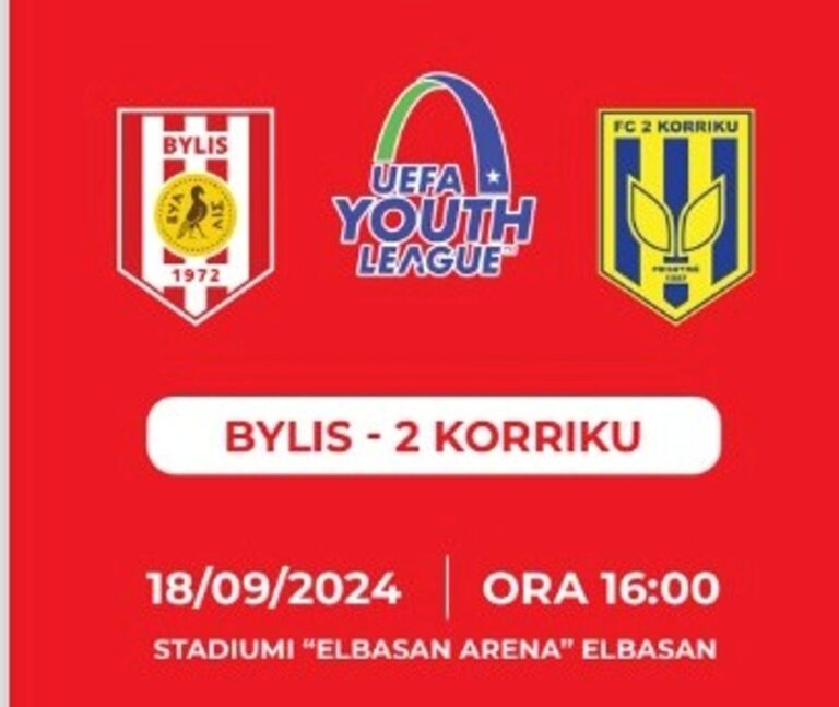 Liga e kampioneve U19-Bylisi debuton nesër në “Elbasan Arena” kundër “2 Korrtikut” U19. Mallakastriotët kërkojnë mbështetjen e tifozëve