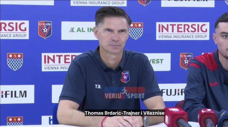(Video) Thomas Brdaiç-Trajner i Vllaznisë, flet në pragndeshjen Vllaznia-Bylis. Superiore, java e 6-të